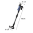 X-Force Flex 12.60 Neo, Cordless Stick Vacuum Cleaner, Allergy Aqua, Deep-Cleaning Power