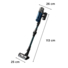 X-Force Flex 13.60, Cordless Stick Vacuum Cleaner, Animal Aqua Model, Deep-Cleaning Power