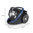 Silence Force Cyclonic Effitech Canister Vacuum Cleaner, Animal Model