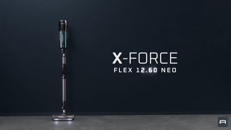 X-Force Flex 12.60 Neo, Cordless Stick Vacuum Cleaner, Allergy Aqua, Deep-Cleaning Power